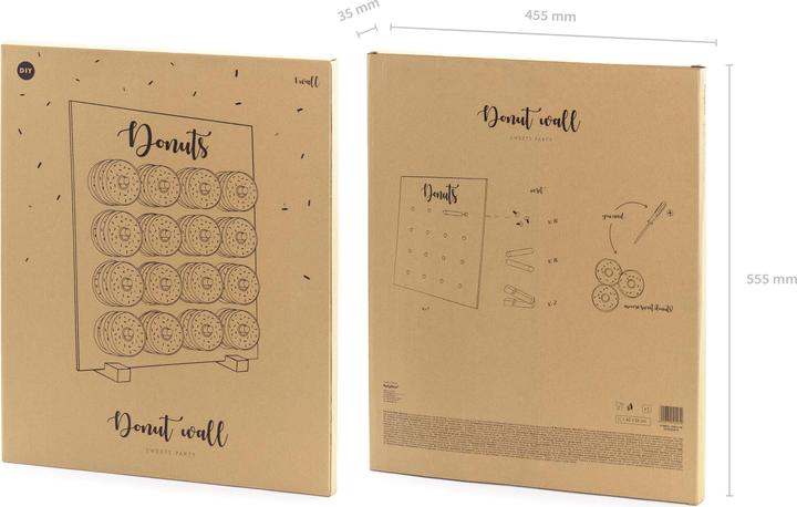 Actual product image Partydeco Donut wall