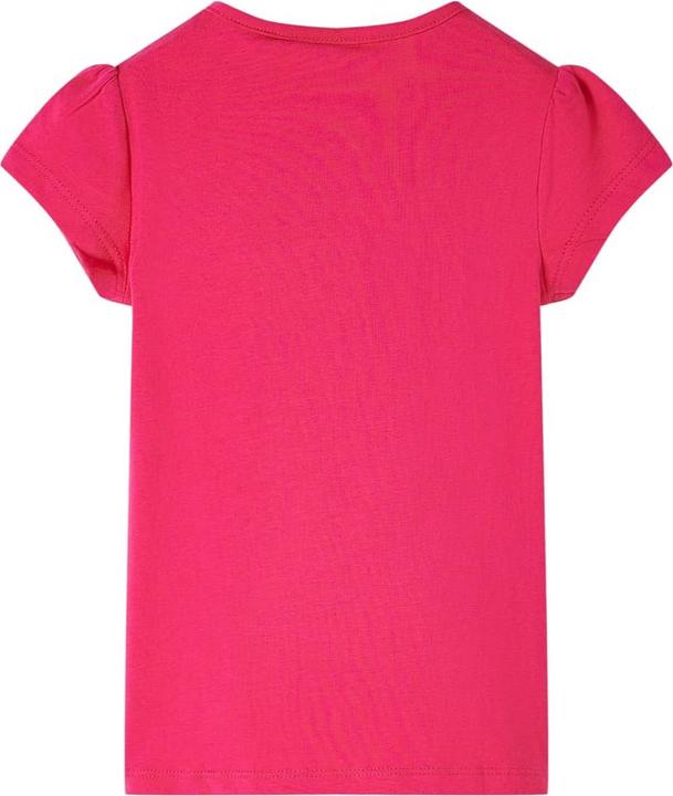 Produktbild VidaXL Kinder-T-Shirt Knallrosa 128,Material: 95 % Baumwolle. 5 (128)