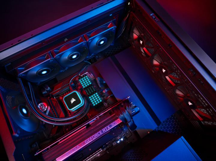 Actual product image Corsair WAK Cooling Hydro H115i iCUE Elite