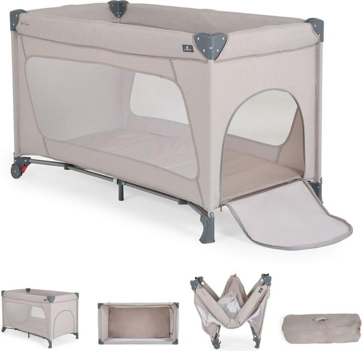 Actual product image Cangaroo Travelling playpen One Touch wheels