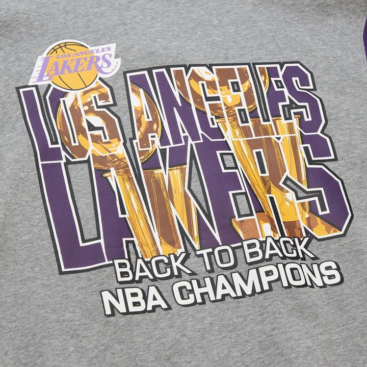 Actual product image Mitchell & Ness Fleece 4.0 Pullover Los Angeles Lakers (XXL)