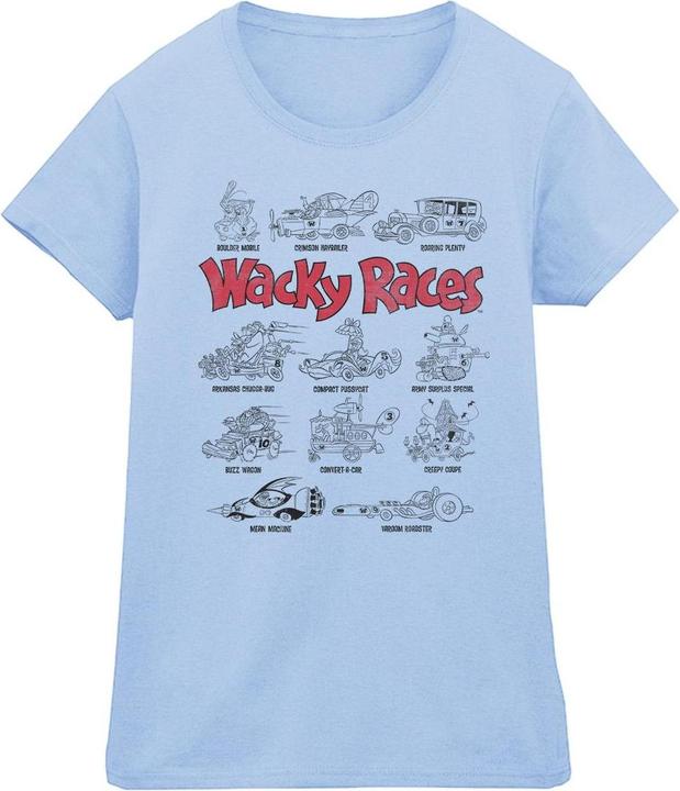 Image du produit Universal Textiles - T-shirt CAR LINEUP - Femme (M)