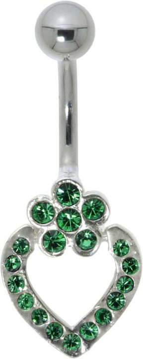 Produktbild Bijouteria Bauchpiercing (Edelstahl, Silber 925, Kristall)