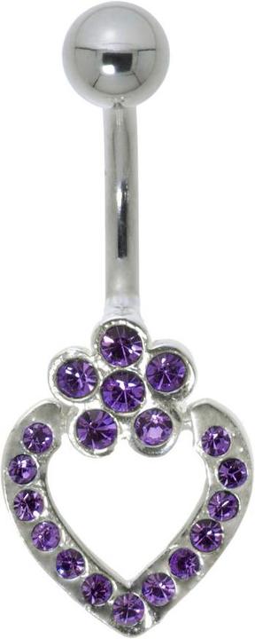 Immagine prodotto Bijouteria Piercing ventre (Acciaio inossidabile, Argento 925, Vetro (di orologio))