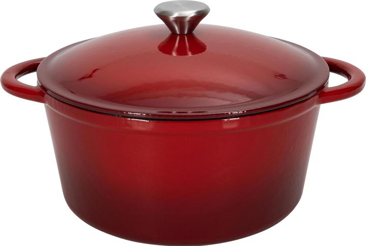 Actual product image Cast iron roaster (26 cm, Casserole + Stewpot, Cast iron)