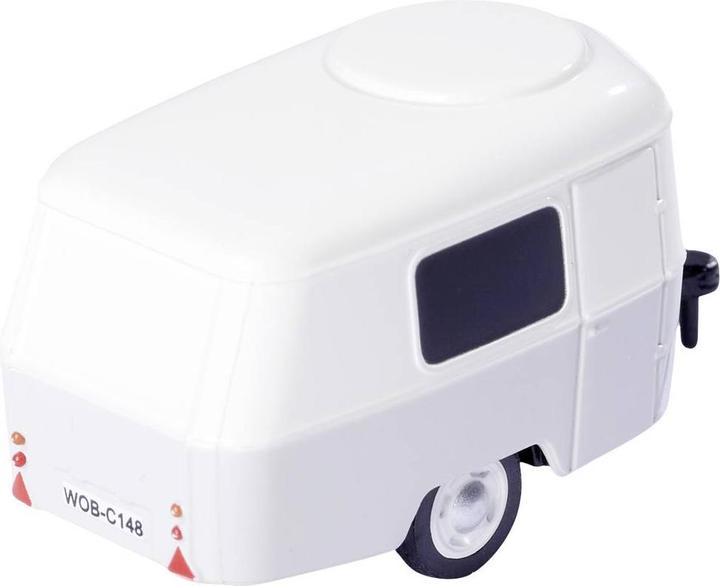 Produktbild Carson Modellsport 1:87 Wohnwagen mit Anhängerkupplung 1:87 Anhänger