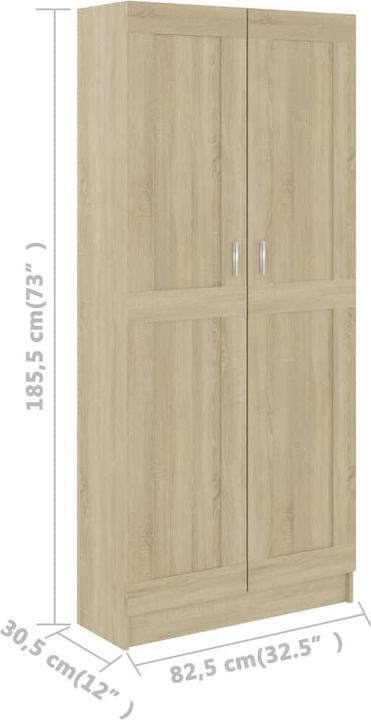 Actual product image VidaXL Gilvarry (82.5 x 30.5 x 185.5 cm)