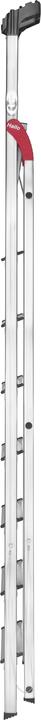 Actual product image Hailo L60 StandardLine, aluminium safety stepladder, 8 steps (Stepladder, 13 cm)