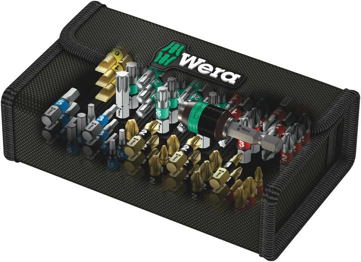 Image du produit Wera Bit-Safe 61 BiTorsion 1 (Six pans creux TX M10, Croix Phillips PH M1, Croix Phillips PH M2, Croix Pozidriv PZ M1, Croix Pozidriv PZ M2, Croix Phillips PH M3, Croix Pozidriv PZ M3, Six pans creux TX M15, Six pans creux TX M20, Six pans creux TX M25, Six pans creux TX M30, Six pans creux TX M40)