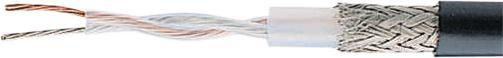 Produktbild Bedea Coaxial cable twisted pair 7x0.29 mm Kupferdraht verzinnt schwarz (105 dB, Antennenkabel)