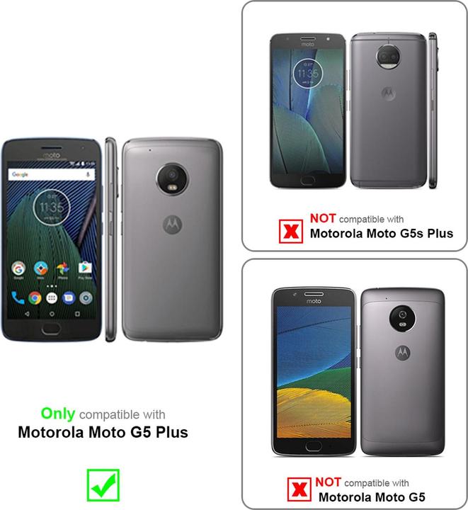 Produktbild Cadorabo Jeans Optik (Motorola Moto G5 Plus)