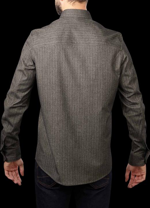 Produktbild Drykorn Herringbone Liet Overshirt Grey (S)