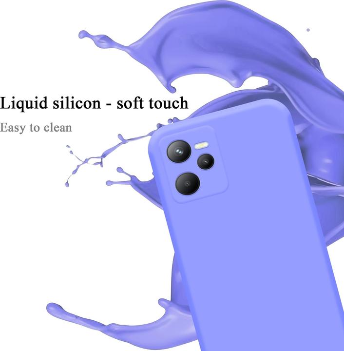 Actual product image Cadorabo TPU Liquid Silicone Case Cover for Realme C35 / Narzo 50A PRIME (Realme Narzo 50A Prime, Realme C35)