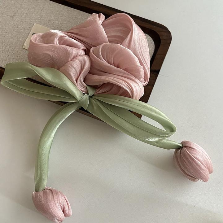 Produktbild Activity Board Süsser smarter Tulpenhaarreif, Haarspange, Kopfseil Haarschmuck, Satinschleife 3er Set (3 Stk.)