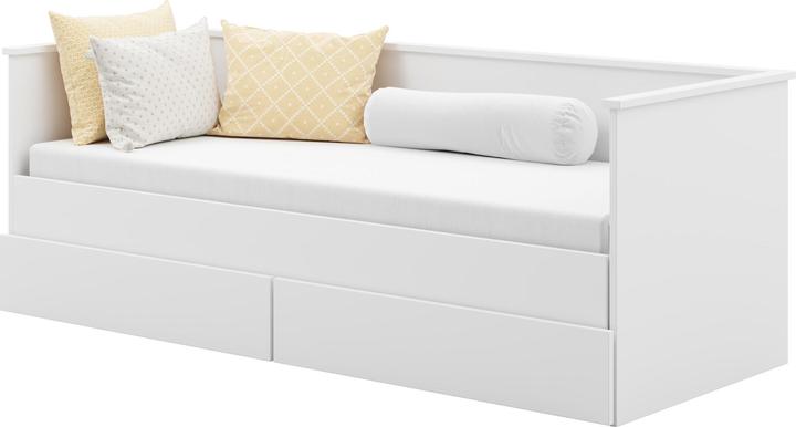 Image du produit ADRK Furniture Lit double avec matelas HELA II 200x80 (200 x 80 cm)