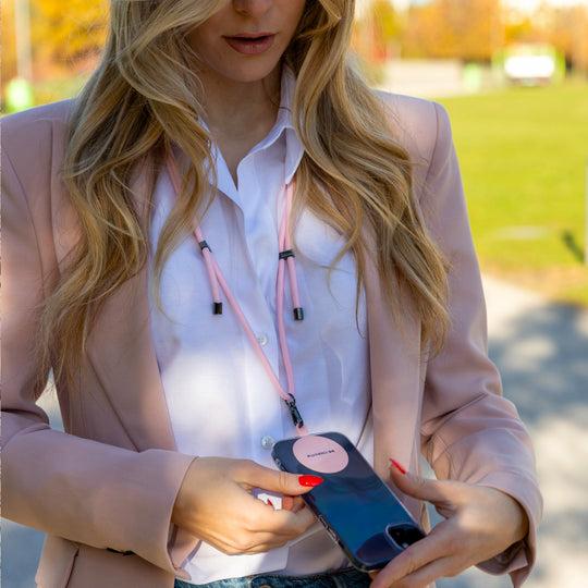 Actual product image Caseme Simply Lace - Universal smartphone strap with insert
