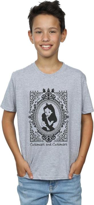 Actual product image Disney Boys Alice In Wonderland Frame T-Shirt (140, 146)