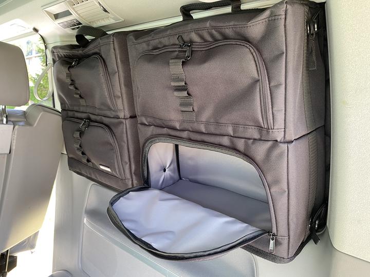 Actual product image Felleisen Set of 4 VWCalifornia Beach bags (2xTr ger, 4x BasicONE)incl. thermal mats in black (24 l)
