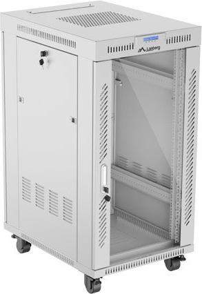Actual product image Lanberg rack cabinet 22U 600x800 glass (10.87 RU, 19 inch rack)