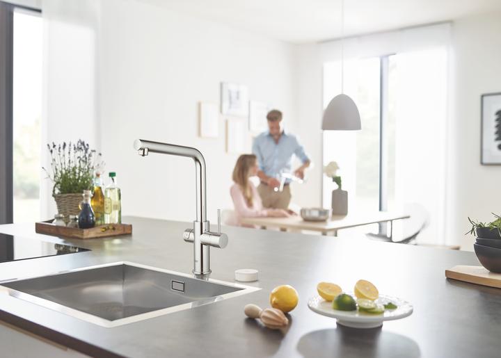 Image du produit Grohe Switch vanne d'arrêt électronique pour lave-vaisselle, alimentée par pile