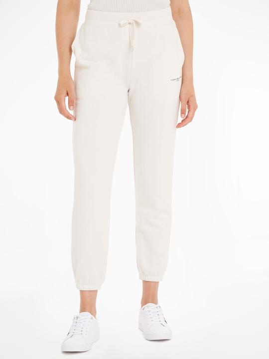 Image du produit Tommy Hilfiger Pantalon de jogging femme 1985 Tapered Sweatpants Long, Beige (Weathered White), M (M)