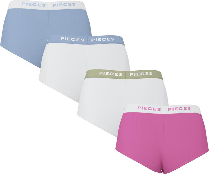 Immagine prodotto Pieces PCLOGO LADY 4er-Pack Boxershorts (XS, confezione da 4)