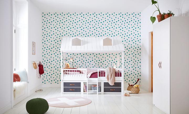 Image du produit Lifetime Kidsrooms Beachhouse Cabin Bed avec sommier à lattes DeLuxe (90 x 200 cm)