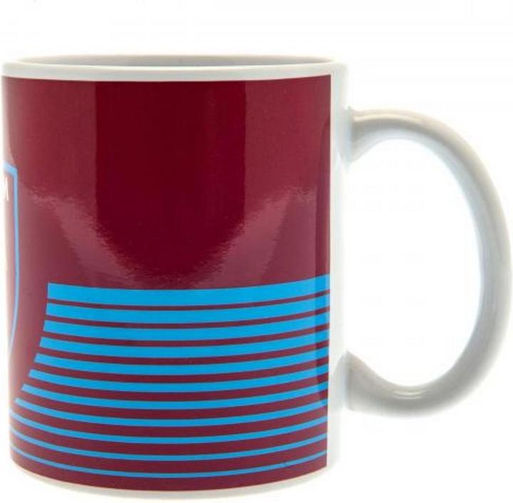 Actual product image West Ham United FC Mug With Coat Of Arms Print (312 ml, 1 x)