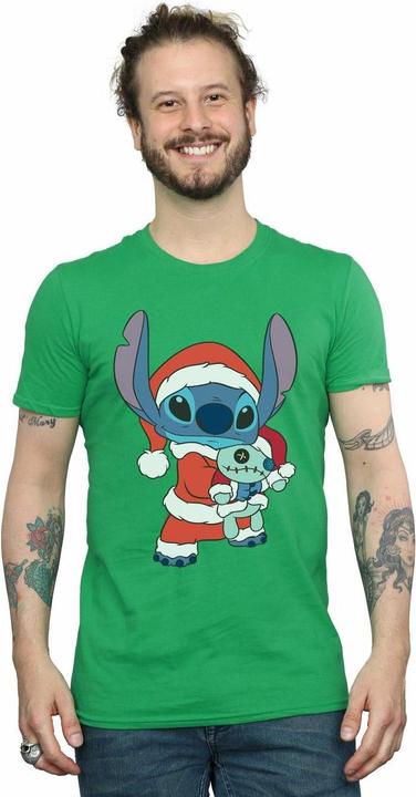Image du produit Disney - T-shirt LILO AND STITCH STITCH CHRISTMAS - Homme (S)