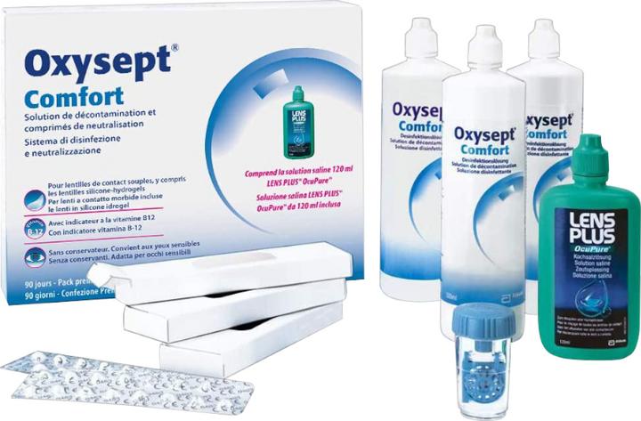 Produktbild Oxysept Comfort Lösung + LPOP (Peroxid-System, 900 ml)