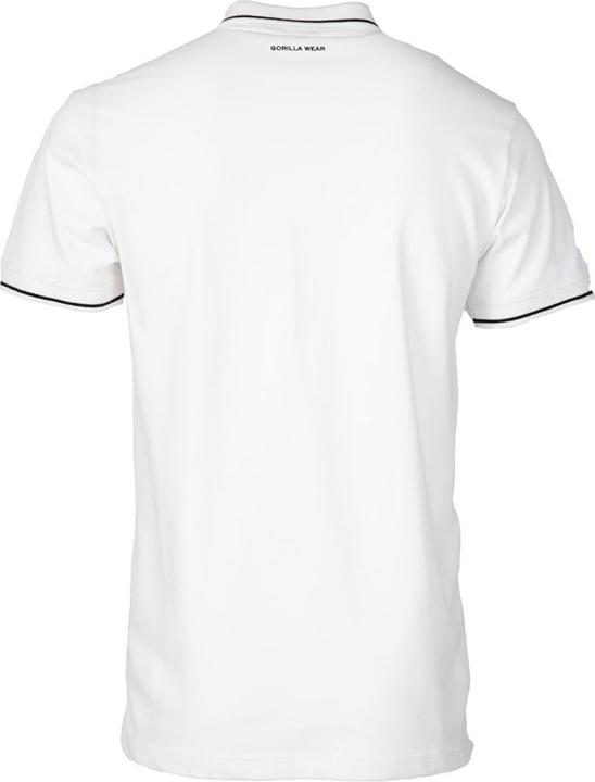 Produktbild Gorilla Wear Delano Polo White (S)