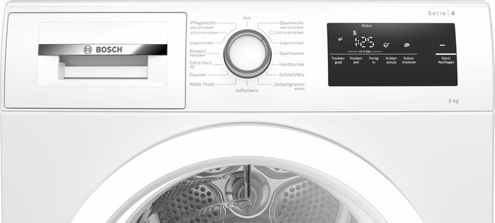 Produktbild Bosch Hausgeräte WTH85V93 (8 kg, Rechts, EU-Stecker)