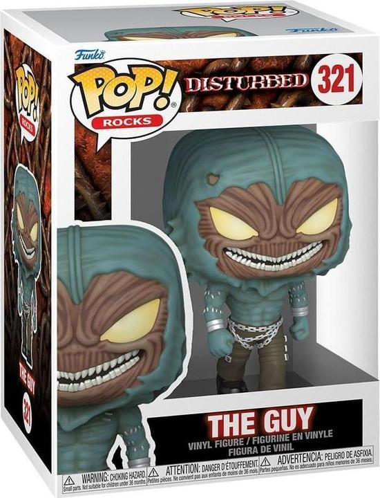 Produktbild Funko Disturbed POP! Rocks Vinyl Figurine The Guy 9 cm