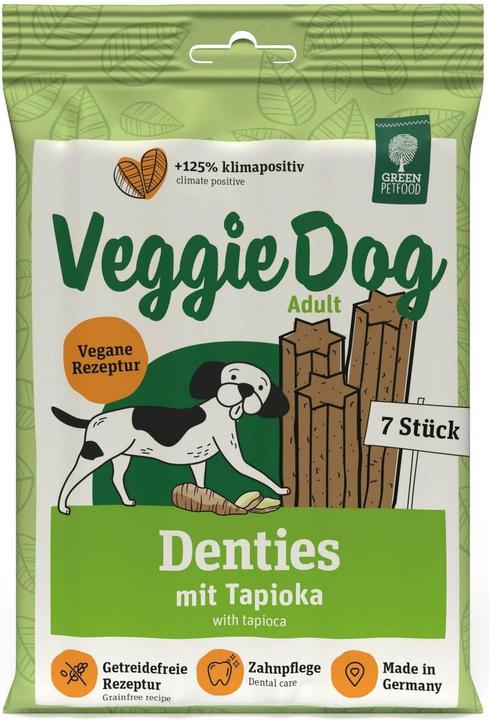 Image du produit Green Petfood Friandise à mâcher VeggieDog Denties, 180 g (Adulte, 1 pcs, 193 g)