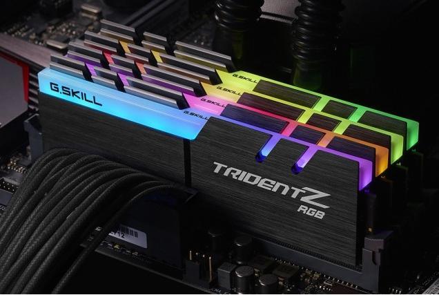 Produktbild G.Skill Trident Z RGB (4 x 8GB, 3200 MHz, DDR4-RAM, DIMM)