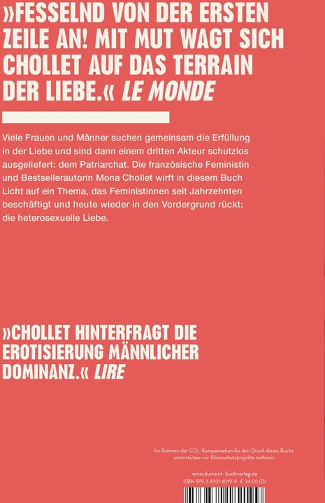 Actual product image Wir müssen die Liebe neu erfinden (German, Mona Chollet, 2023)