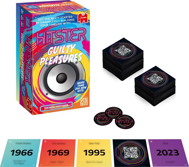 Produktbild Jumbo Hitster Guilty Pleasures Nordics