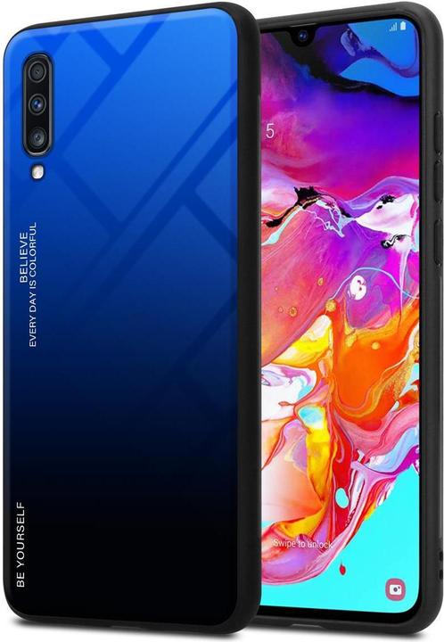 Produktbild Cadorabo TPU 2 Farben Glas Cover (Samsung Galaxy A70S, Samsung Galaxy A70)