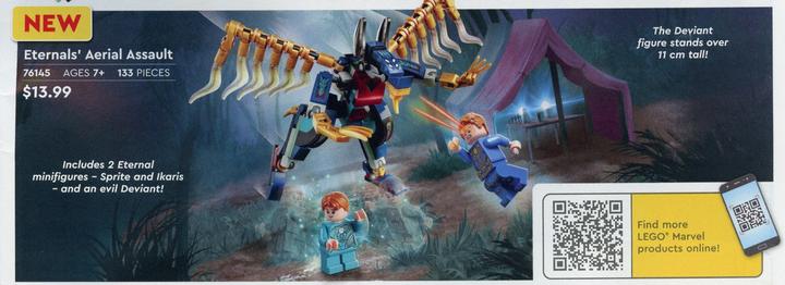 Immagine prodotto LEGO Attacco aereo degli Eterni (76145, LEGO Marvel)