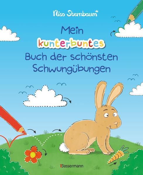 Produktbild Mein kunterbuntes Buch der schönsten Schwungübungen. Spiele (Deutsch, Nico Sternbaum, 2025)
