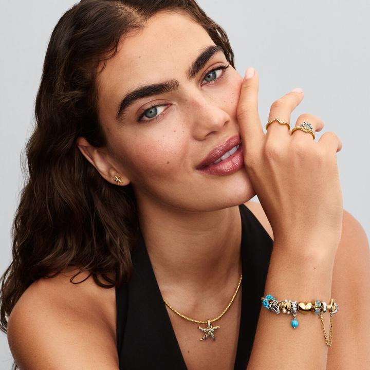Immagine prodotto Pandora Ciondolo pendente color turchese (Argento 925)