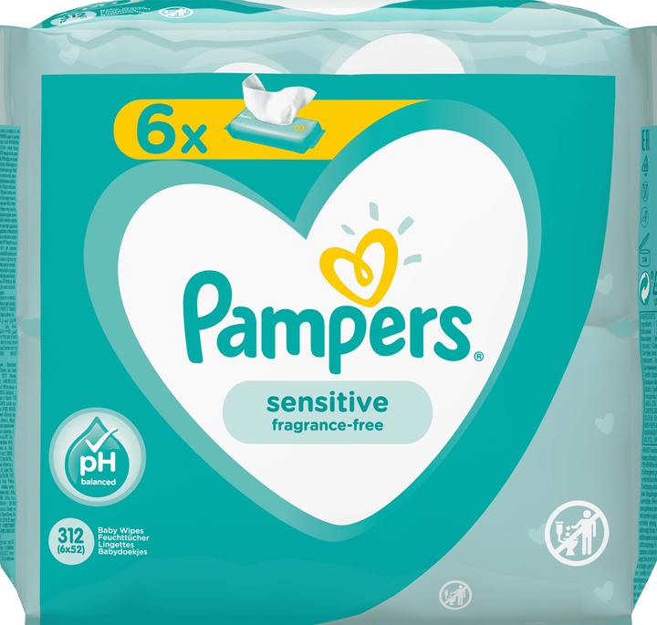 Image du produit Pampers Sensible (312 pièce(s))