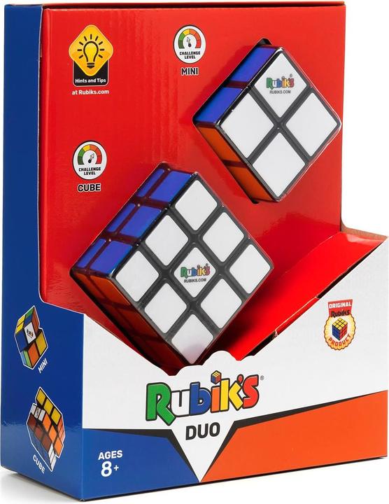 Produktbild Rubik's 6064009 SPIN MASTER - RUBIKS - Duo Pack 3x3 + 2x2 NEW 3-2022 (3 x 3, 2 x 2)