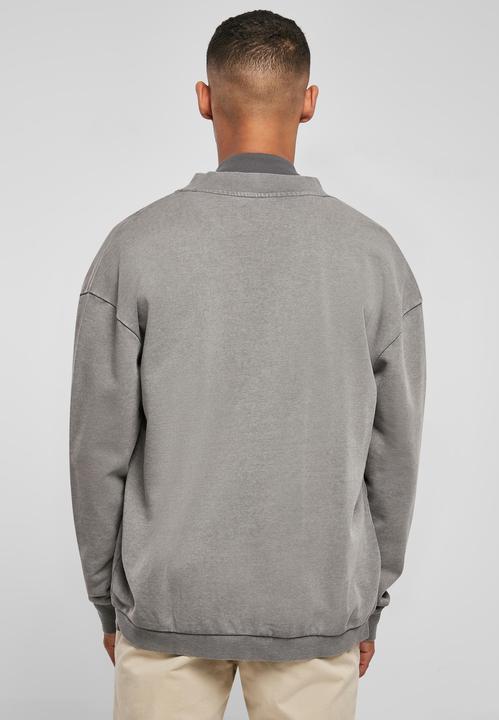 Actual product image Urban Classics Washed Sweat Bomber - 17020 (XXL)