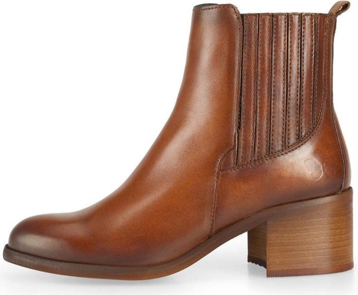 Produktbild Felmini MIRA D947 Elegante Stiefelette mit niedrigem Absatz, gefertigt aus weichem Leder. Diese stilvollen S (38)