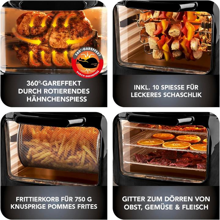 Actual product image Gourmetmaxx Hot air fryer
