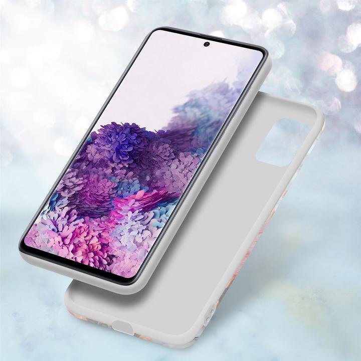 Produktbild Cadorabo IMD TPU Bunter Marmor Cover (Samsung Galaxy A71 5G)