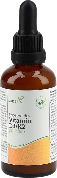 Sanasis Vitamin D3/K2 (1 Stück, Tropfen, 500 g)