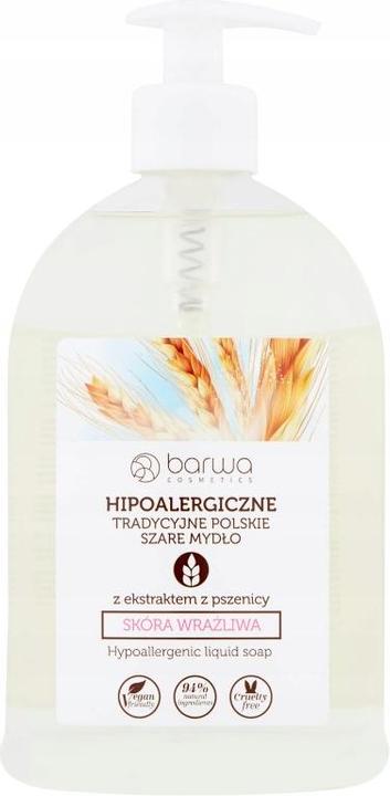 Image du produit Barwa Hue - Savon liquide hypoallergénique gris traditionnel à l'extrait de Z (Savon liquide, 500 ml)