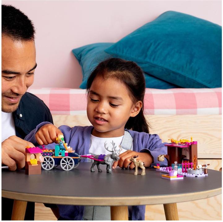 Actual product image LEGO Elsa and the Reindeer Carriage (41166, LEGO Disney)